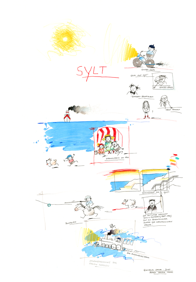 Kunstdruck Sylt II